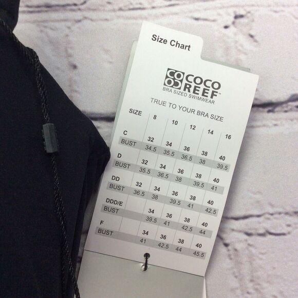 Coco Reef One Piece Swimsuit Women's Size 8/10 Bust 32/34C Underwire 5 Way Dress - Picture 5 of 13